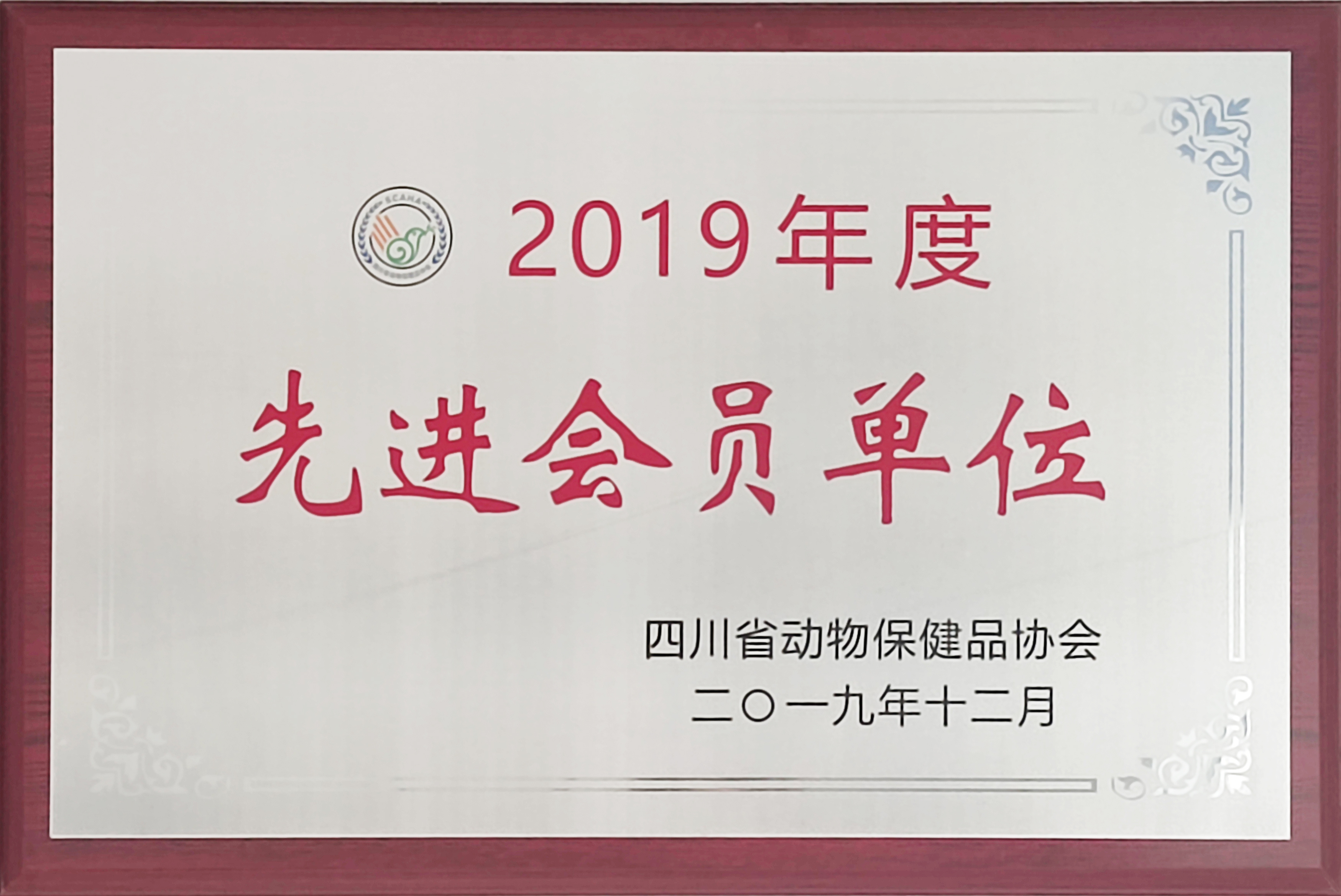 年度先进会员单位